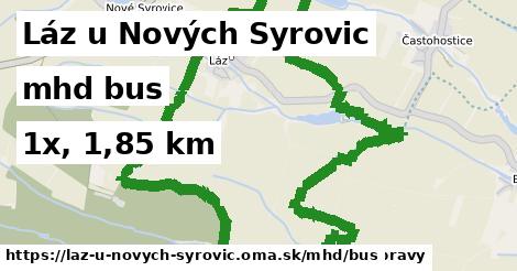 Láz u Nových Syrovic Doprava bus 