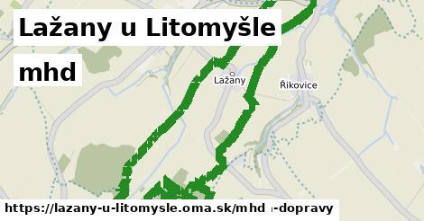 Lažany u Litomyšle Doprava  
