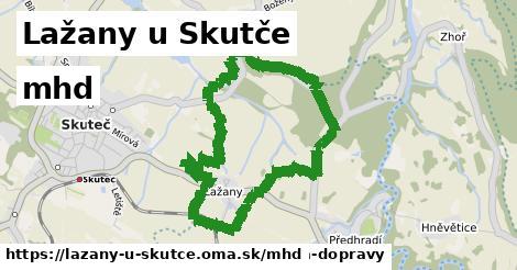 Lažany u Skutče Doprava  