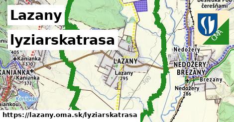 Lazany Lyžiarske trasy  