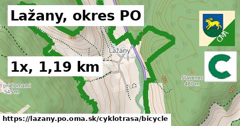 Lažany, okres PO Cyklotrasy bicycle 