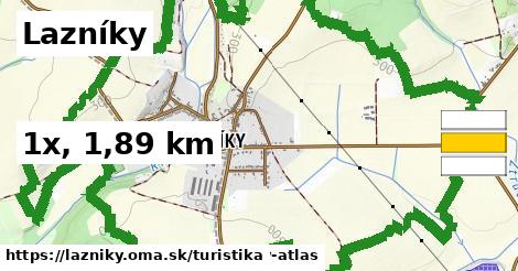 Lazníky Turistické trasy  