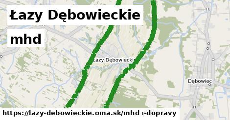Łazy Dębowieckie Doprava  