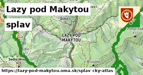 Lazy pod Makytou Splav  