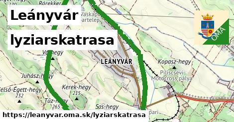 Leányvár Lyžiarske trasy  