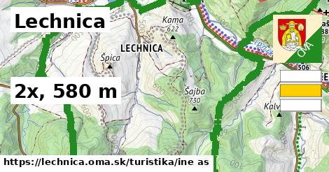 Lechnica Turistické trasy iná 