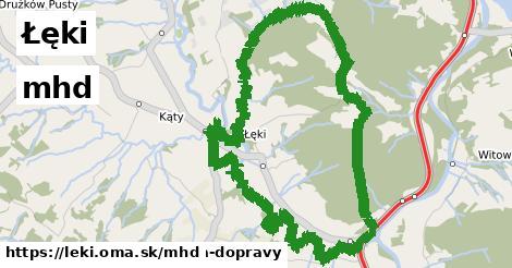 Łęki Doprava  