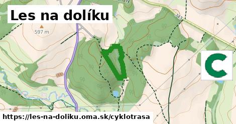 Les na dolíku Cyklotrasy  