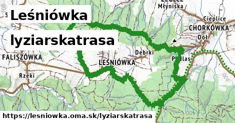 Leśniówka Lyžiarske trasy  