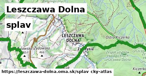 Leszczawa Dolna Splav  