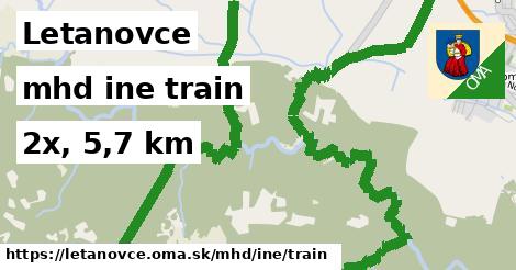 Letanovce Doprava iná train
