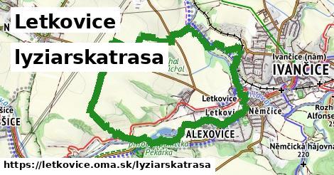 Letkovice Lyžiarske trasy  
