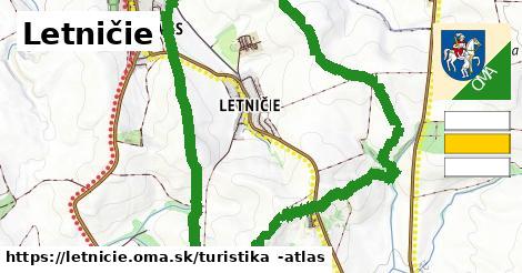 Letničie Turistické trasy  