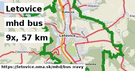 Letovice Doprava bus 