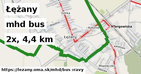 Łężany Doprava bus 