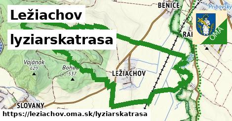 Ležiachov Lyžiarske trasy  