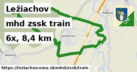 Ležiachov Doprava zssk train