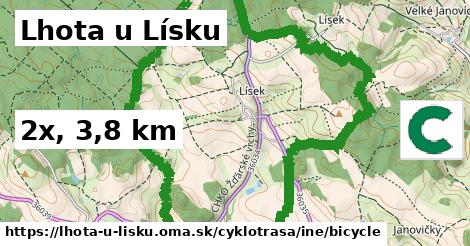 Lhota u Lísku Cyklotrasy iná bicycle