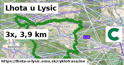 Lhota u Lysic Cyklotrasy iná 
