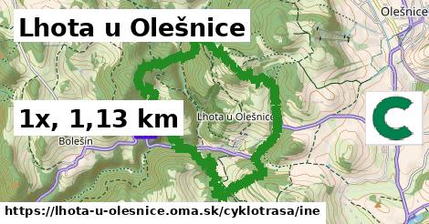 Lhota u Olešnice Cyklotrasy iná 