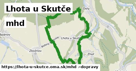 Lhota u Skutče Doprava  