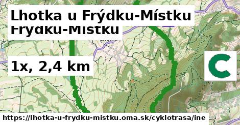 Lhotka u Frýdku-Místku Cyklotrasy iná 