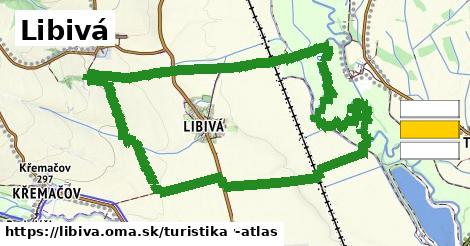Libivá Turistické trasy  