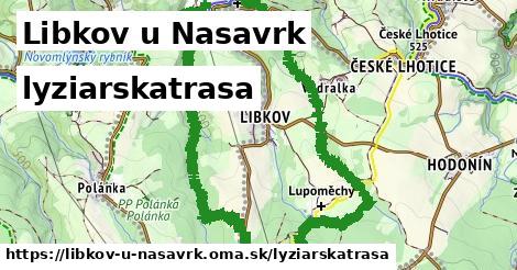 Libkov u Nasavrk Lyžiarske trasy  