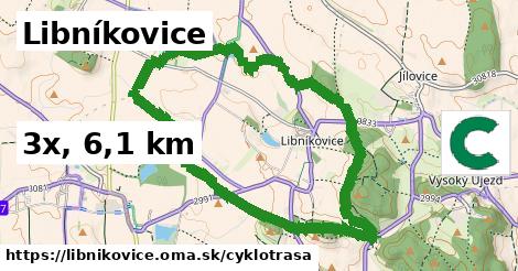 Libníkovice Cyklotrasy  