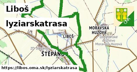 Liboš Lyžiarske trasy  
