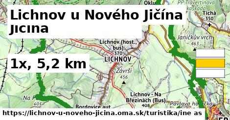 Lichnov u Nového Jičína Turistické trasy iná 