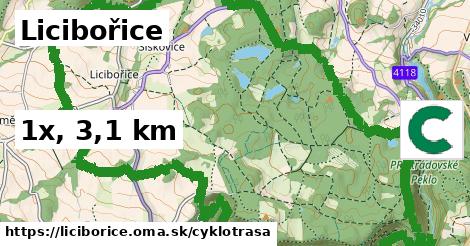 Licibořice Cyklotrasy  