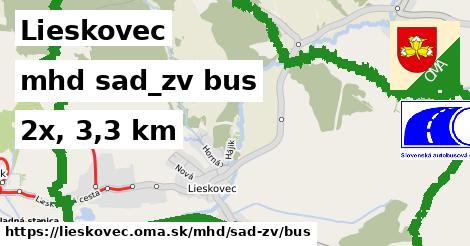 Lieskovec Doprava sad-zv bus