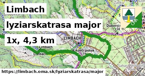 Limbach Lyžiarske trasy hlavná 