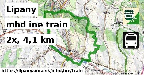 Lipany Doprava iná train