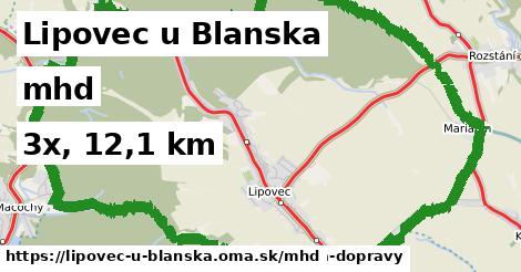 Lipovec u Blanska Doprava  