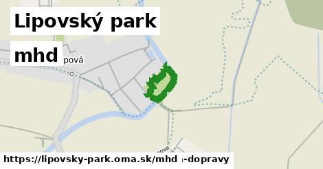 Lipovský park Doprava  