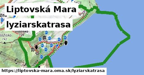 Liptovská Mara Lyžiarske trasy  