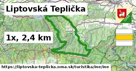 Liptovská Teplička Turistické trasy iná iná