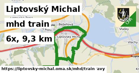 Liptovský Michal Doprava train 