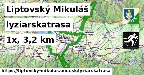 Liptovský Mikuláš Lyžiarske trasy  