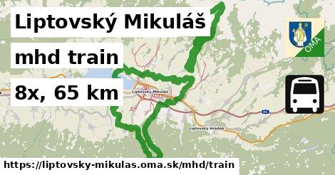 Liptovský Mikuláš Doprava train 