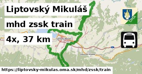 Liptovský Mikuláš Doprava zssk train