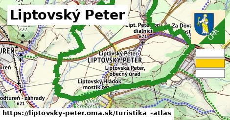 Liptovský Peter Turistické trasy  