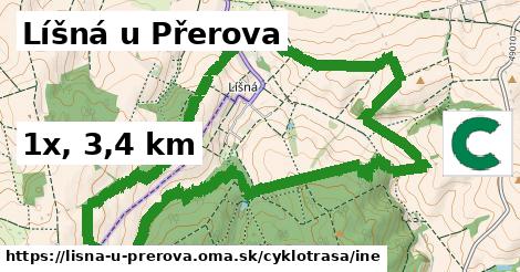 Líšná u Přerova Cyklotrasy iná 