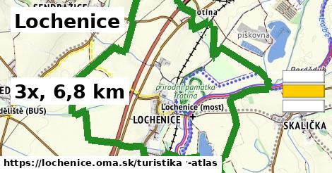 Lochenice Turistické trasy  