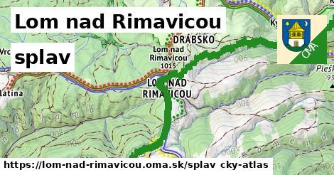 Lom nad Rimavicou Splav  