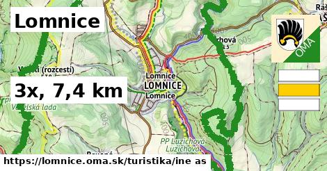 Lomnice Turistické trasy iná 