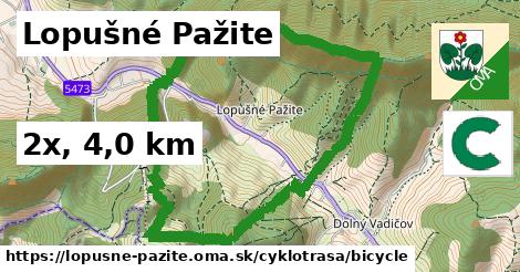 Lopušné Pažite Cyklotrasy bicycle 