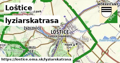 Loštice Lyžiarske trasy  
